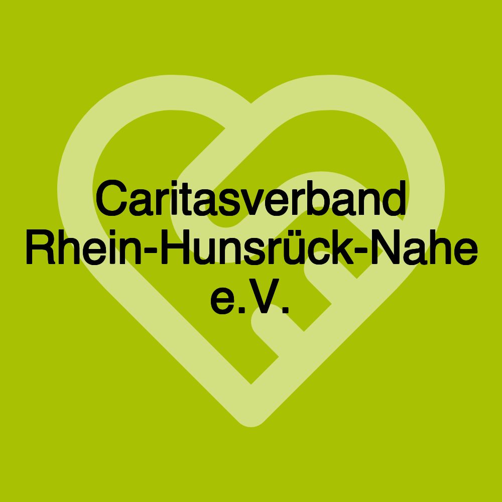 Caritasverband Rhein-Hunsrück-Nahe e.V.