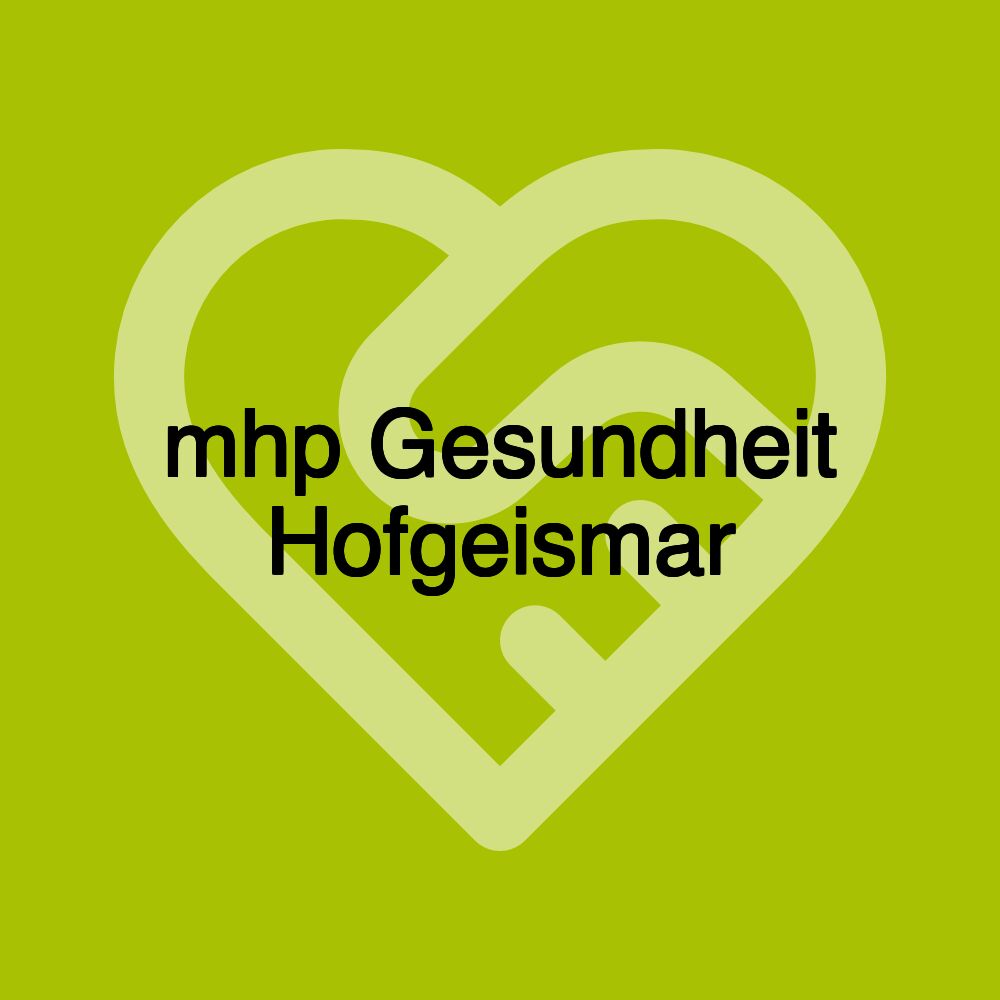 mhp Gesundheit Hofgeismar