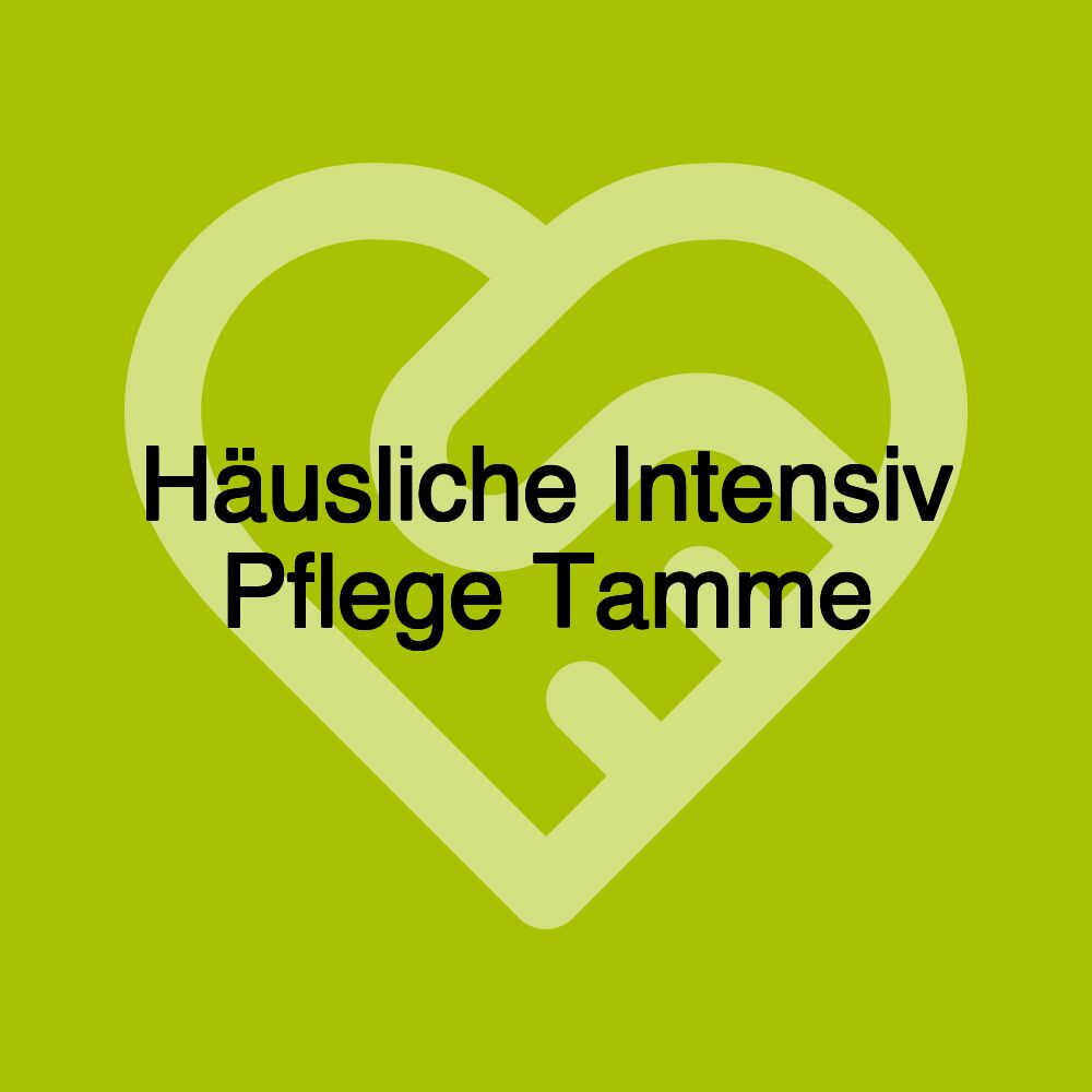 Häusliche Intensiv Pflege Tamme