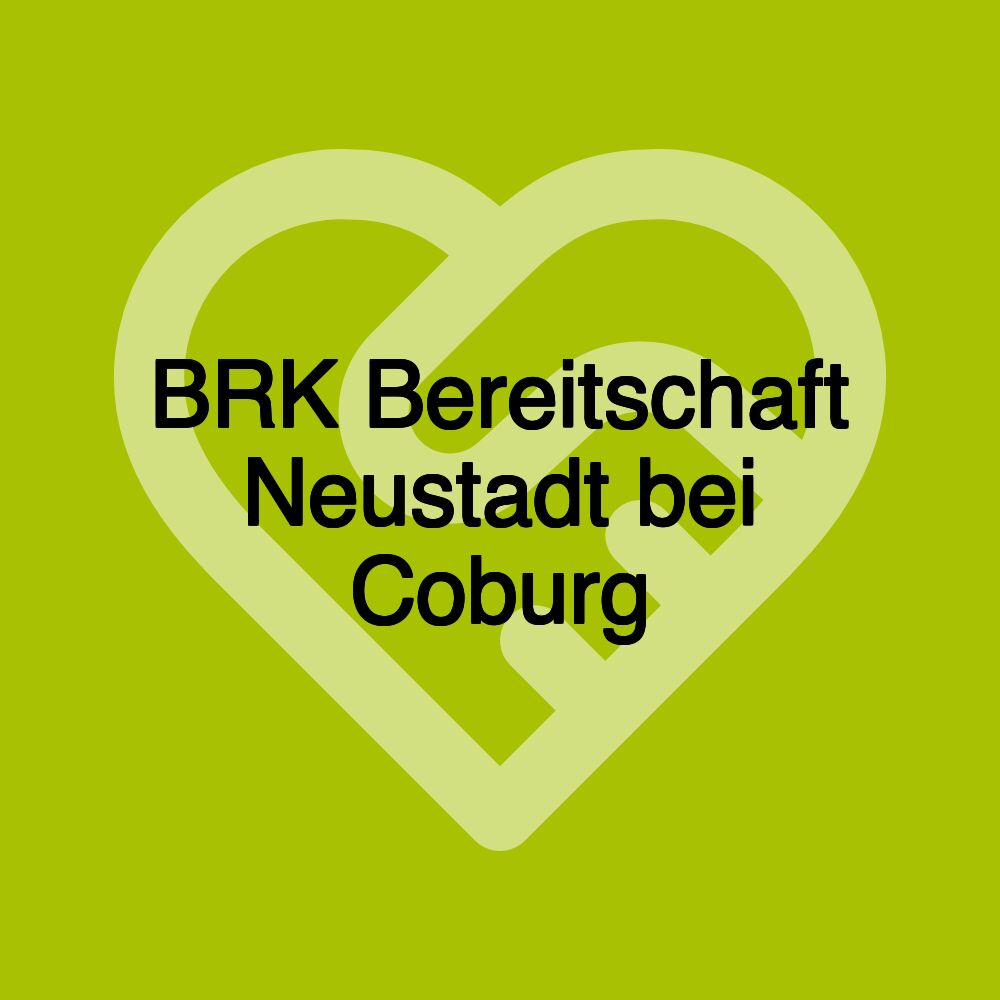 BRK Bereitschaft Neustadt bei Coburg