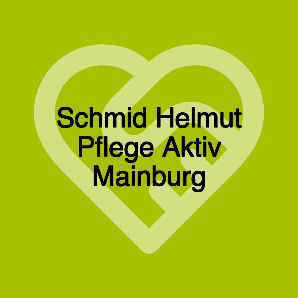 Schmid Helmut Pflege Aktiv Mainburg