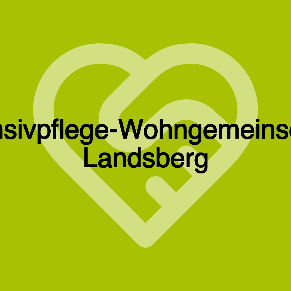 Intensivpflege-Wohngemeinschaft Landsberg