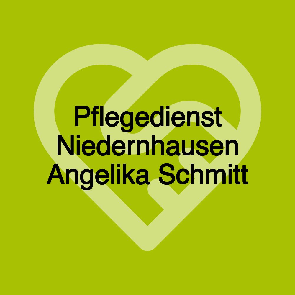 Pflegedienst Niedernhausen Angelika Schmitt