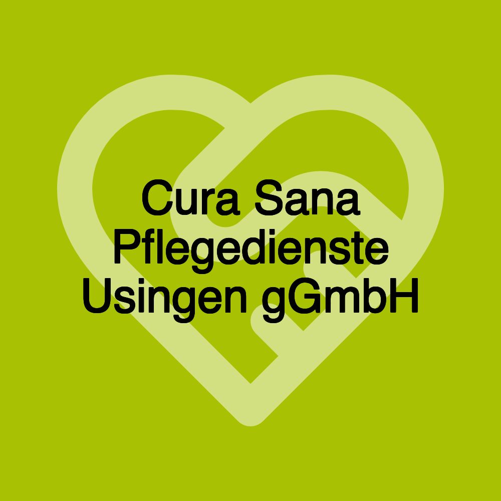 Cura Sana Pflegedienste Usingen gGmbH