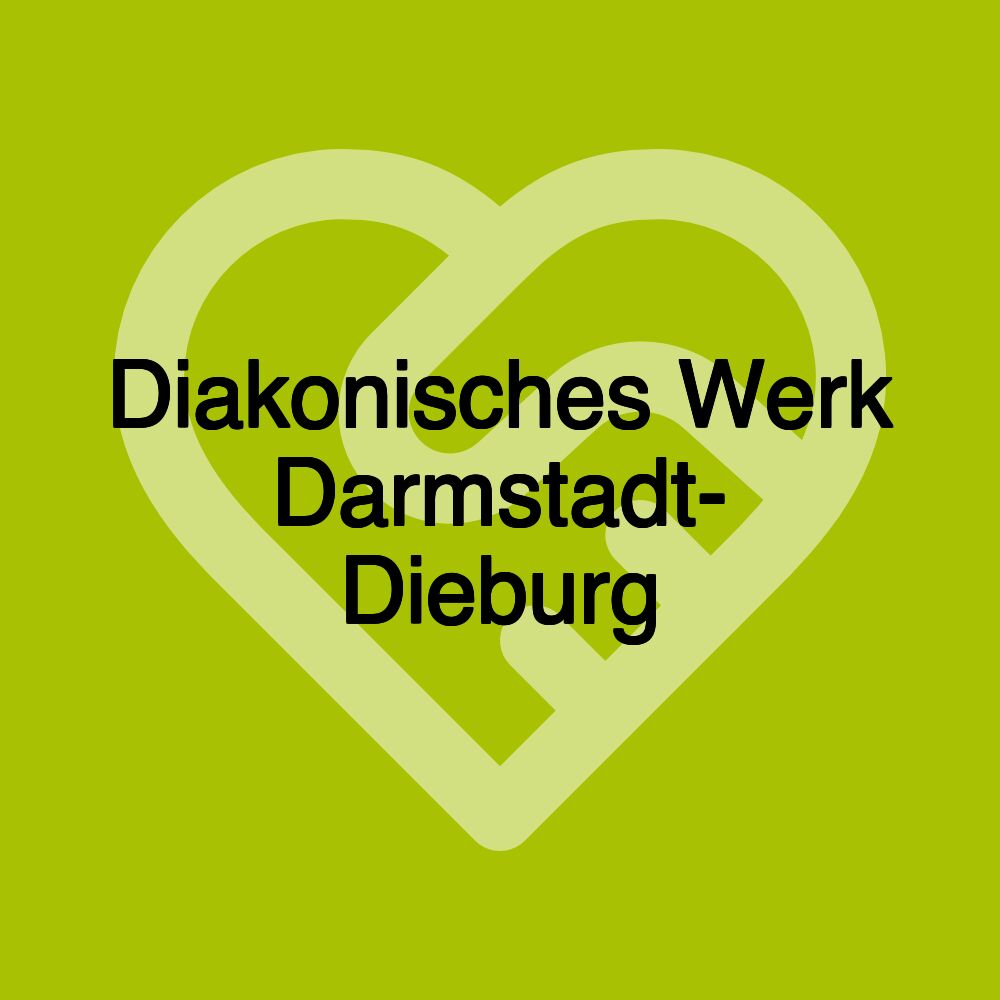 Diakonisches Werk Darmstadt- Dieburg