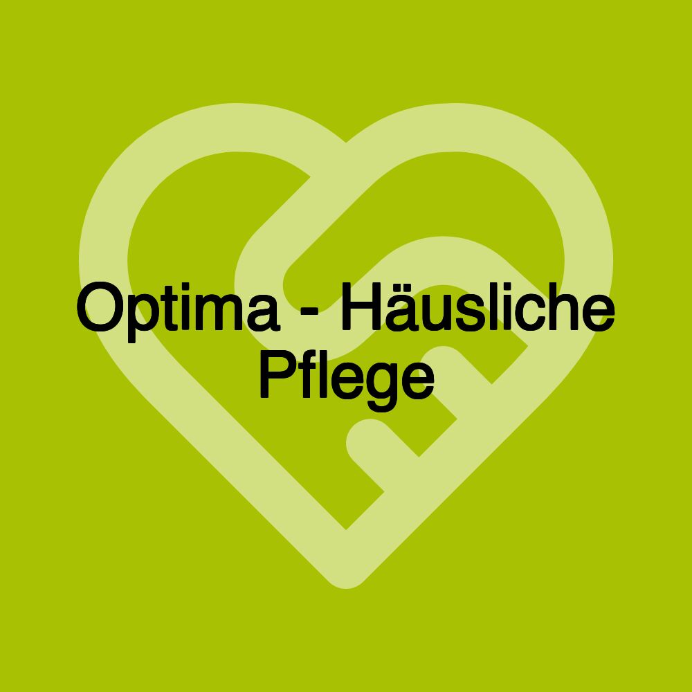 Optima - Häusliche Pflege