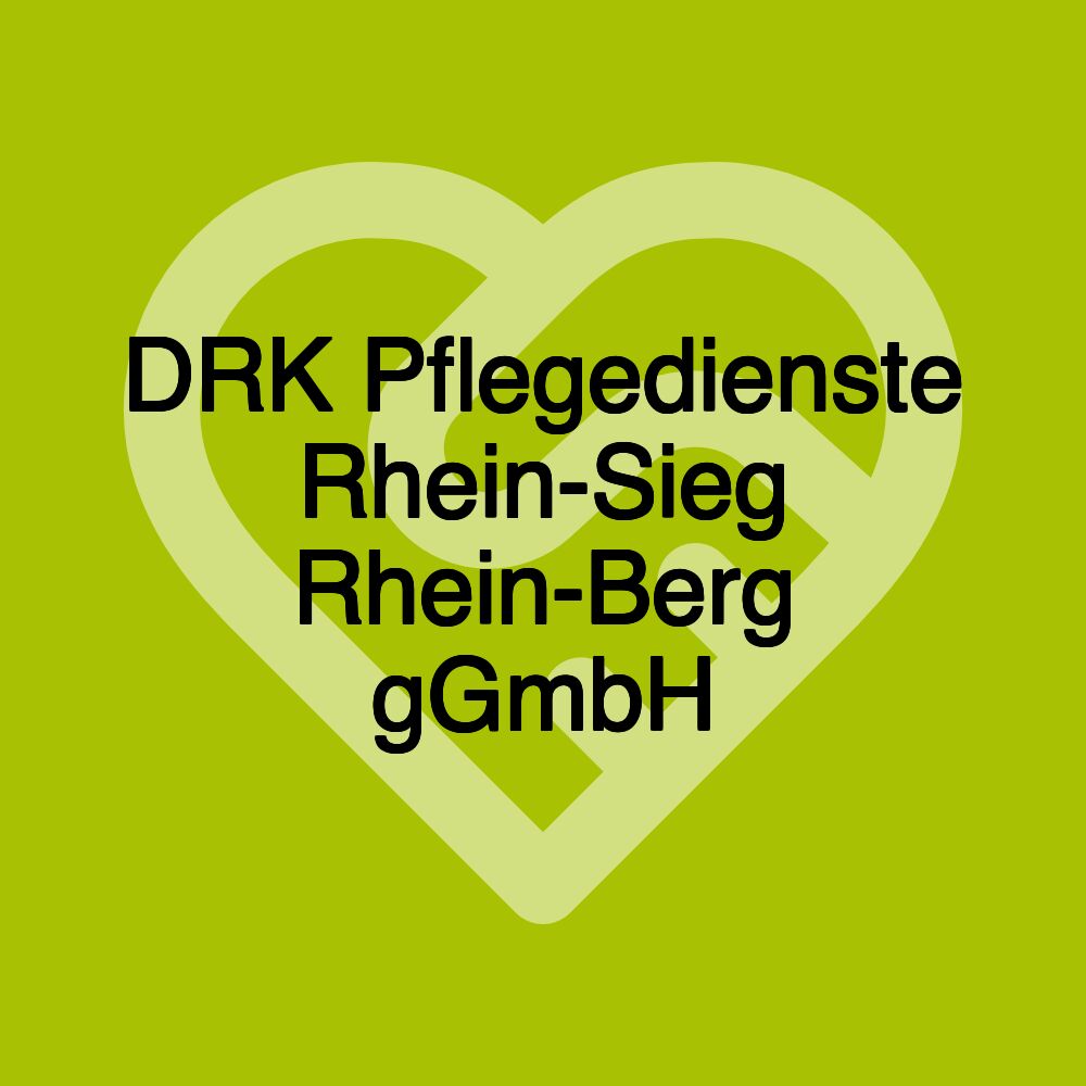 DRK Pflegedienste Rhein-Sieg Rhein-Berg gGmbH