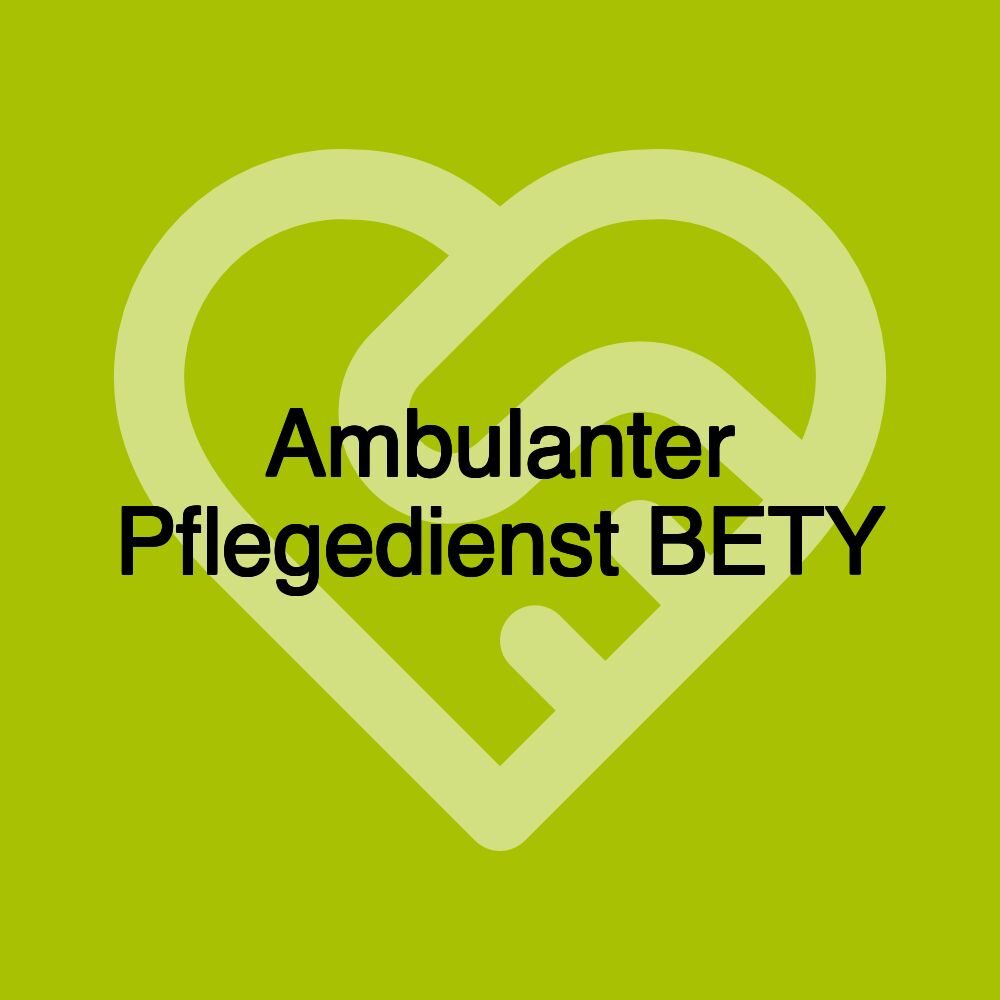 Ambulanter Pflegedienst BETY