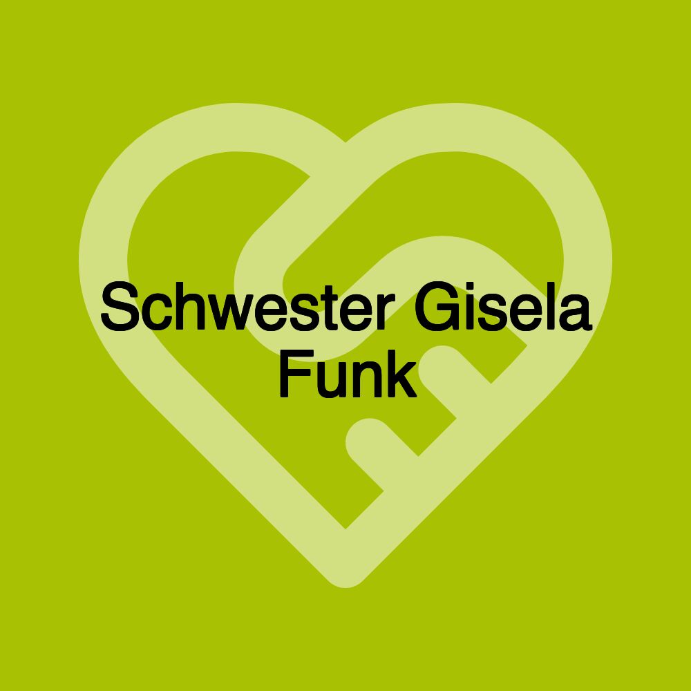 Schwester Gisela Funk