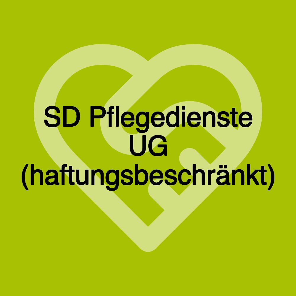 SD Pflegedienste UG (haftungsbeschränkt)