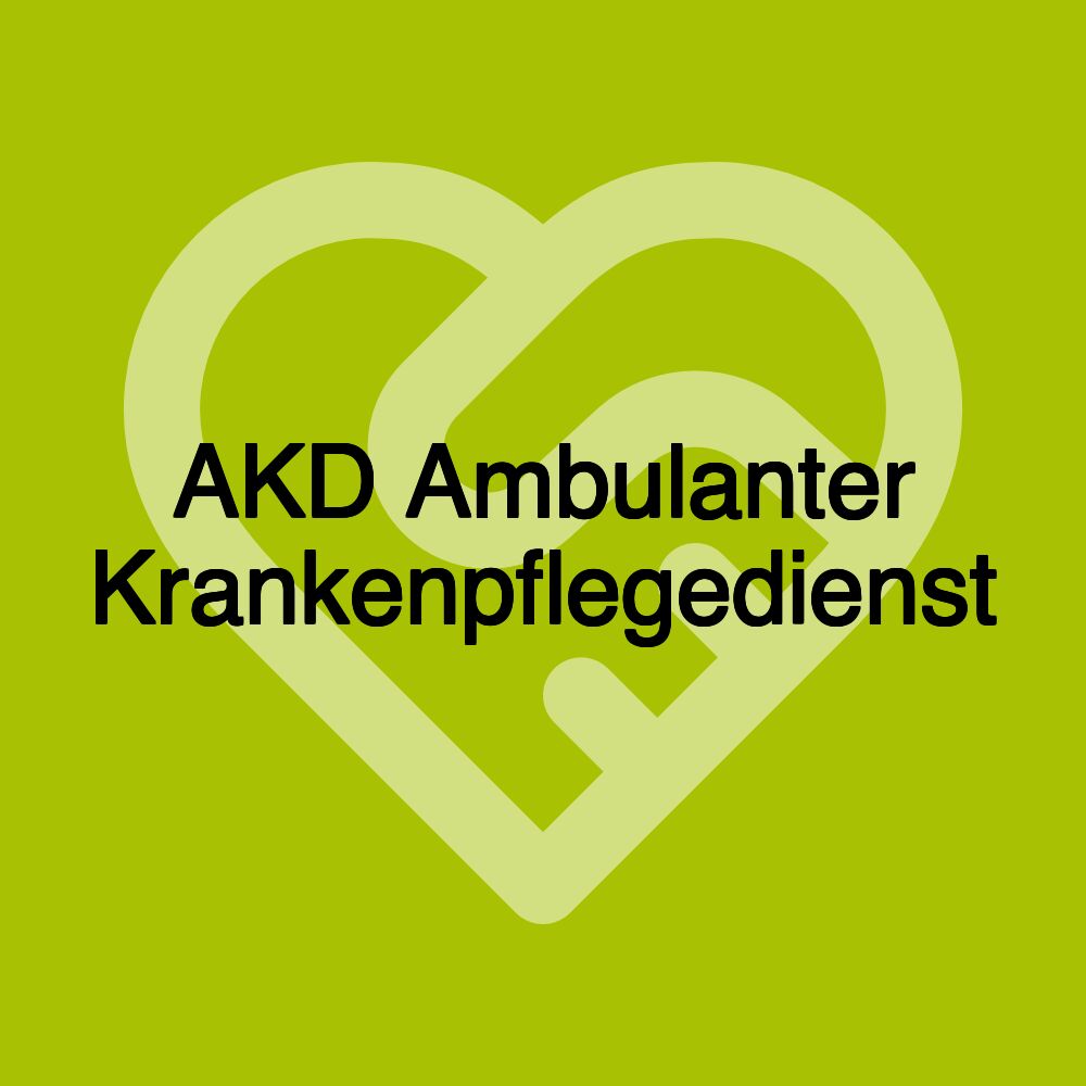 AKD Ambulanter Krankenpflegedienst