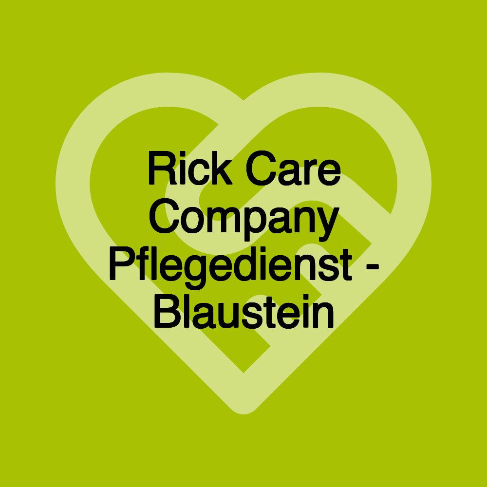 Rick Care Company Pflegedienst - Blaustein