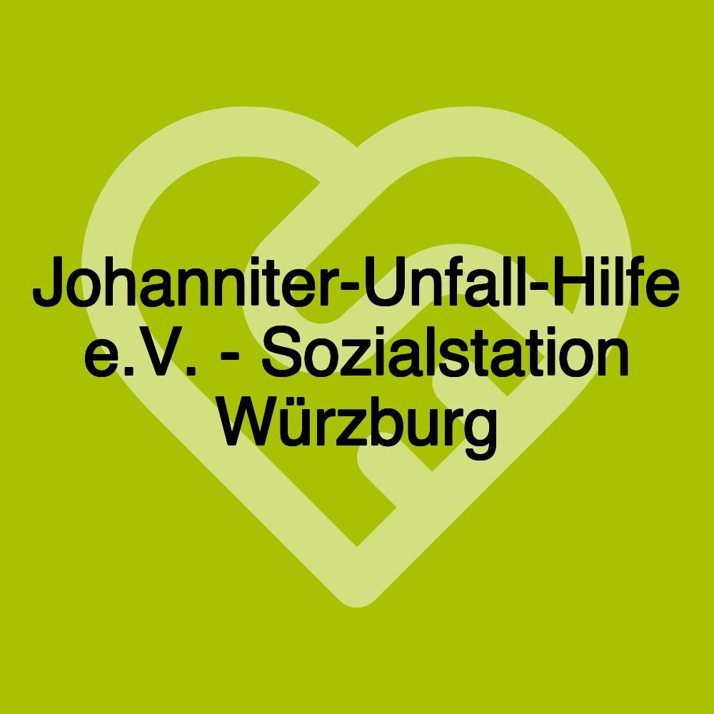 Johanniter-Unfall-Hilfe e.V. - Sozialstation Würzburg