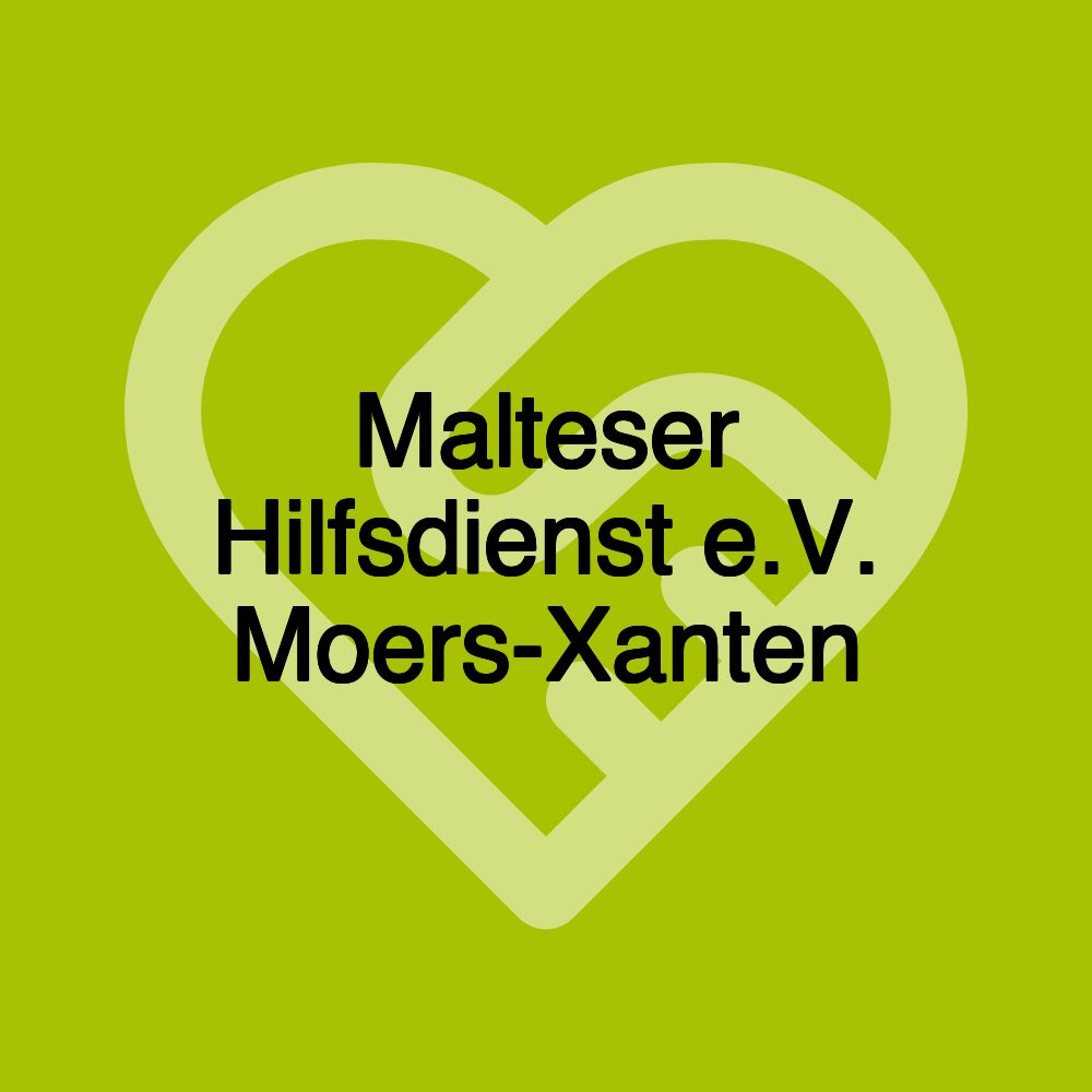 Malteser Hilfsdienst e.V. Moers-Xanten