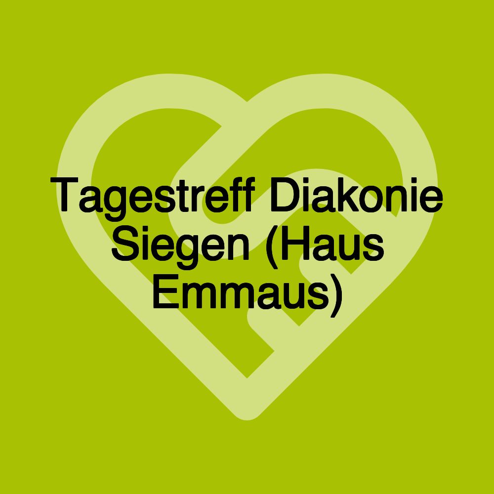 Tagestreff Diakonie Siegen (Haus Emmaus)