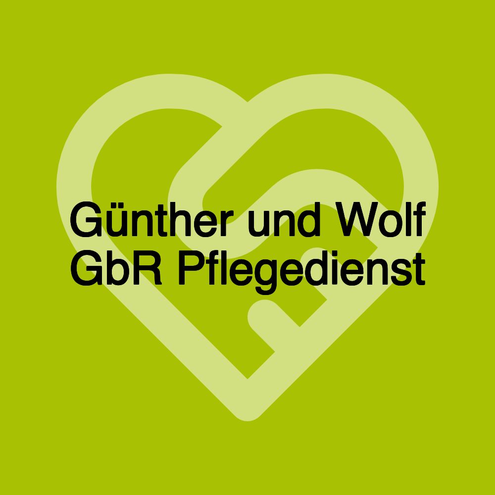 Günther und Wolf GbR Pflegedienst