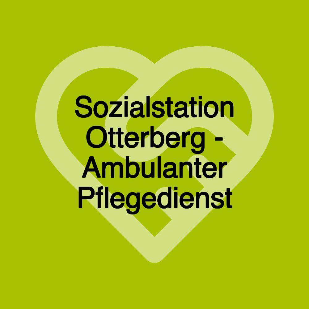 Sozialstation Otterberg - Ambulanter Pflegedienst