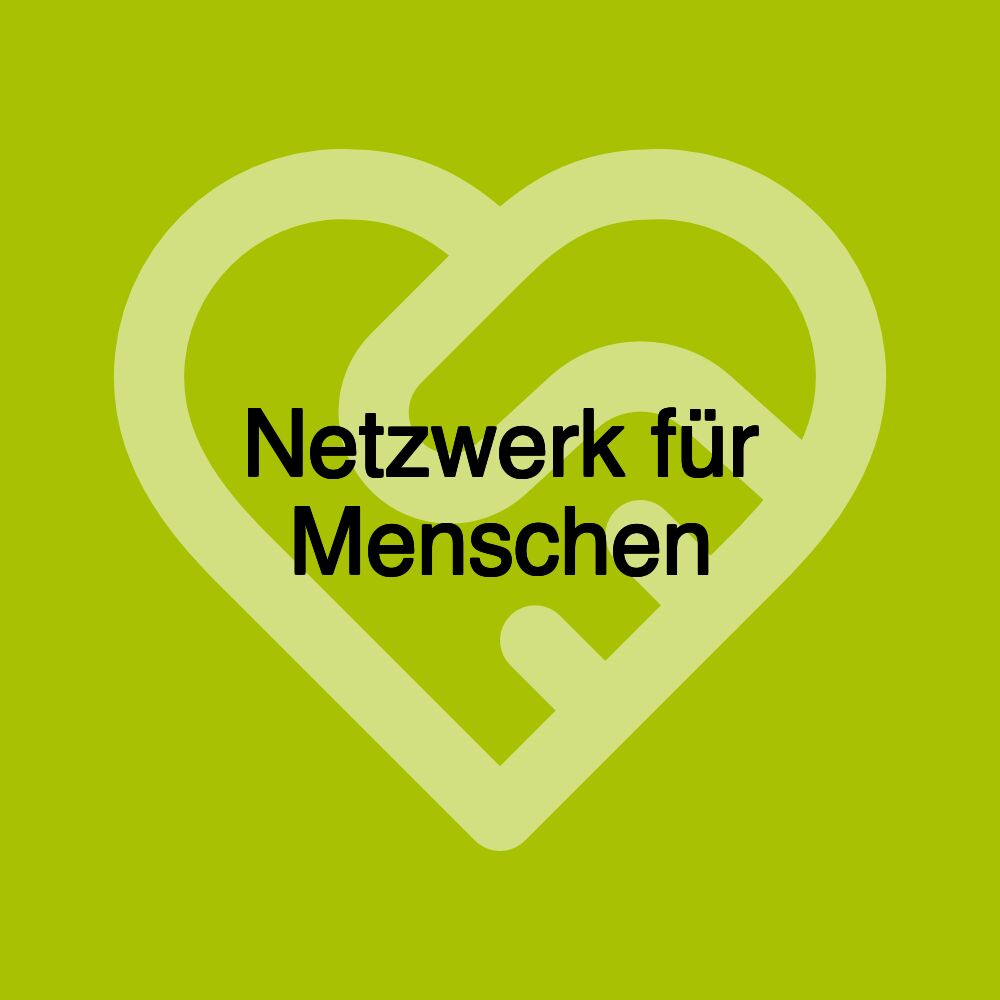 Netzwerk für Menschen