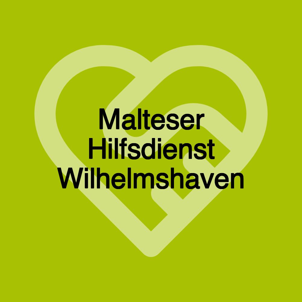 Malteser Hilfsdienst Wilhelmshaven