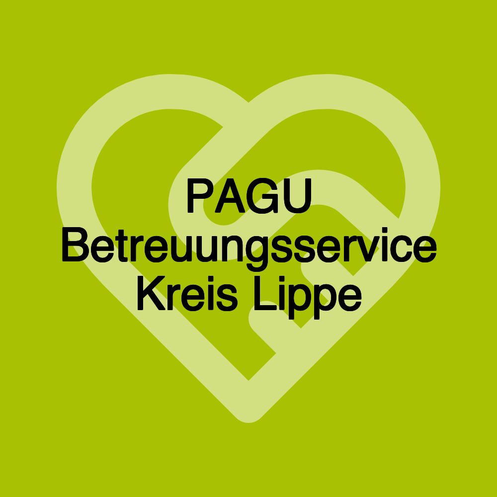 PAGU Betreuungsservice Kreis Lippe