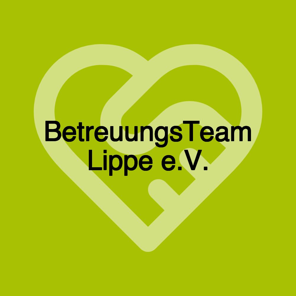 BetreuungsTeam Lippe e.V.