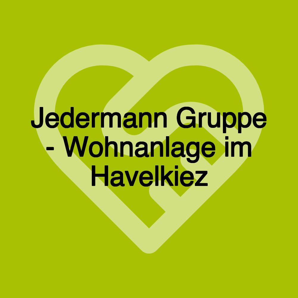 Jedermann Gruppe - Wohnanlage im Havelkiez