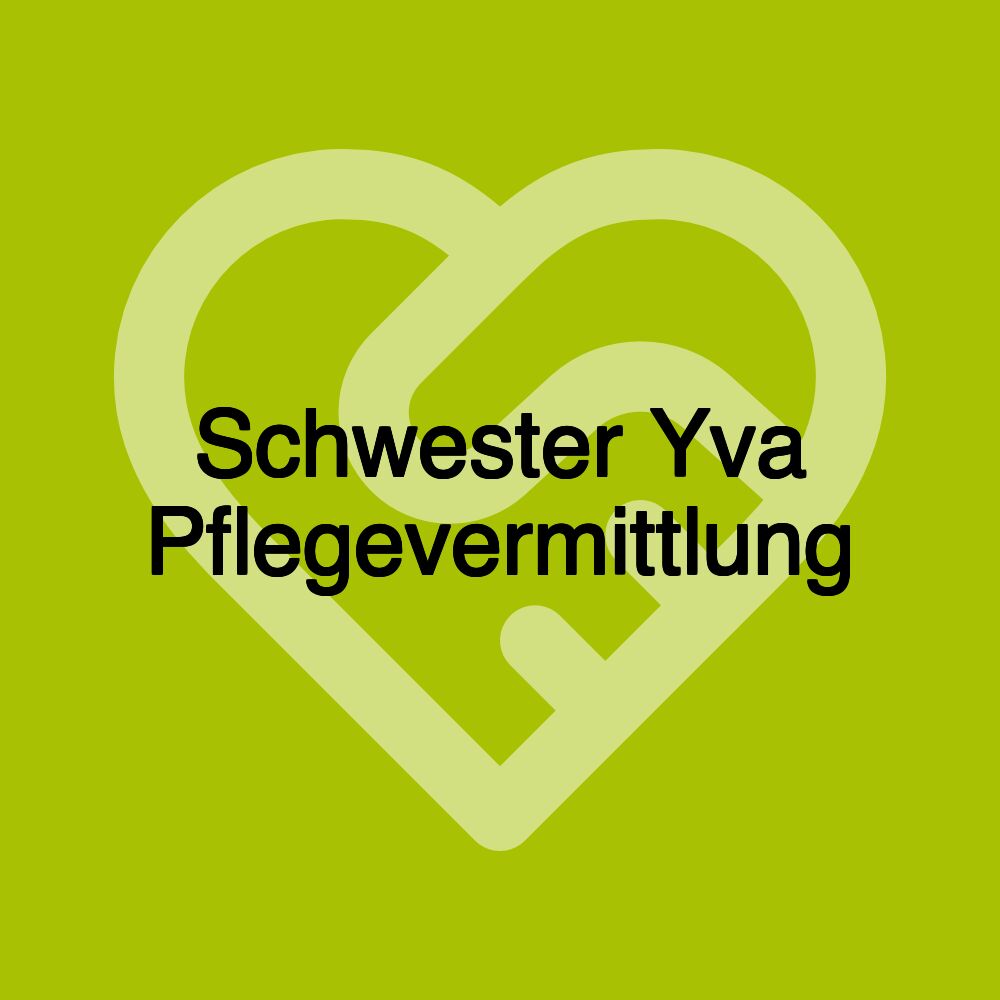 Schwester Yva Pflegevermittlung