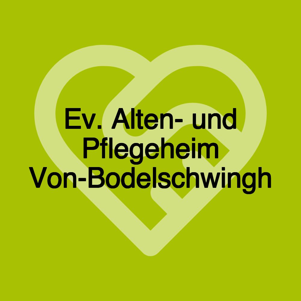 Ev. Alten- und Pflegeheim Von-Bodelschwingh