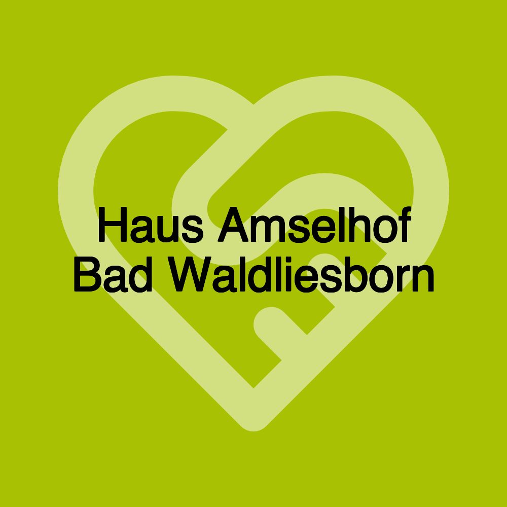 Haus Amselhof Bad Waldliesborn