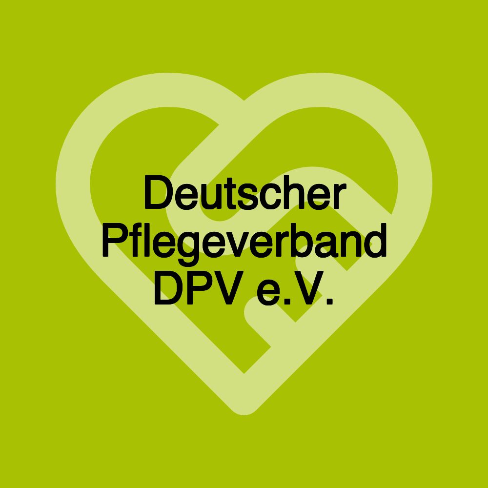 Deutscher Pflegeverband DPV e.V.