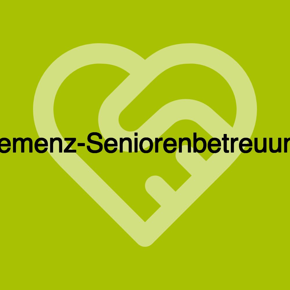 Demenz-Seniorenbetreuung