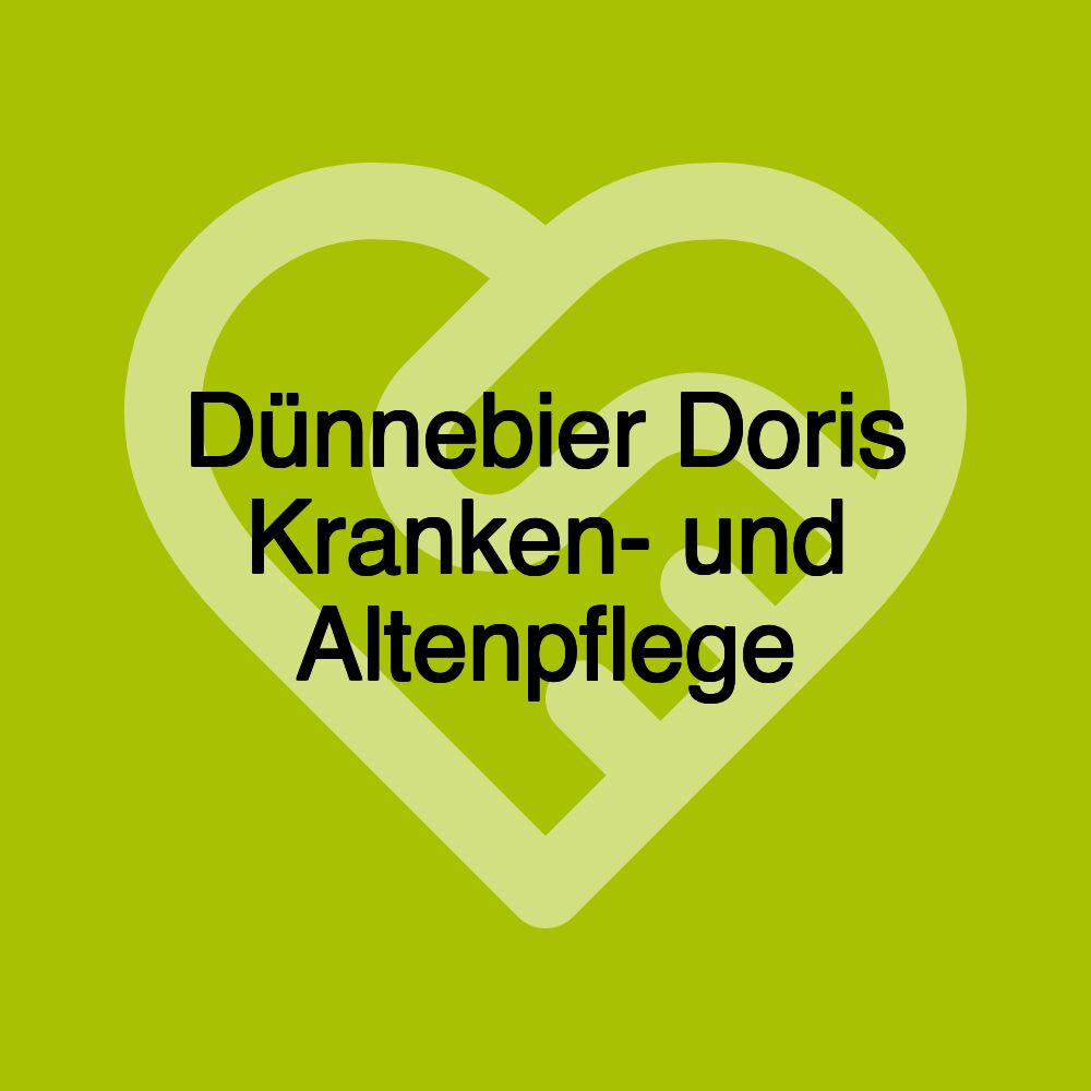 Dünnebier Doris Kranken- und Altenpflege