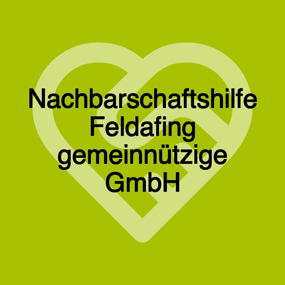 Nachbarschaftshilfe Feldafing gemeinnützige GmbH