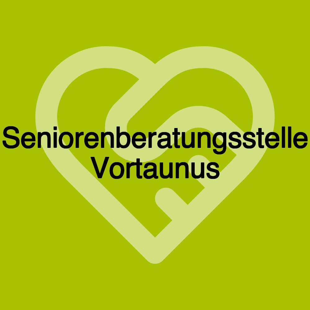 Seniorenberatungsstelle Vortaunus