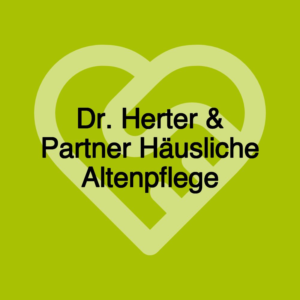 Dr. Herter & Partner Häusliche Altenpflege