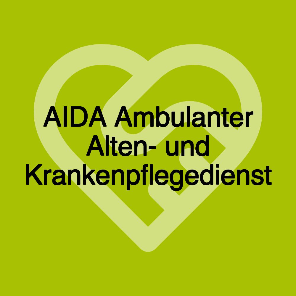 AIDA Ambulanter Alten- und Krankenpflegedienst