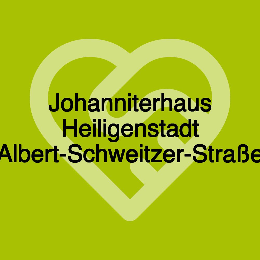 Johanniterhaus Heiligenstadt Albert-Schweitzer-Straße