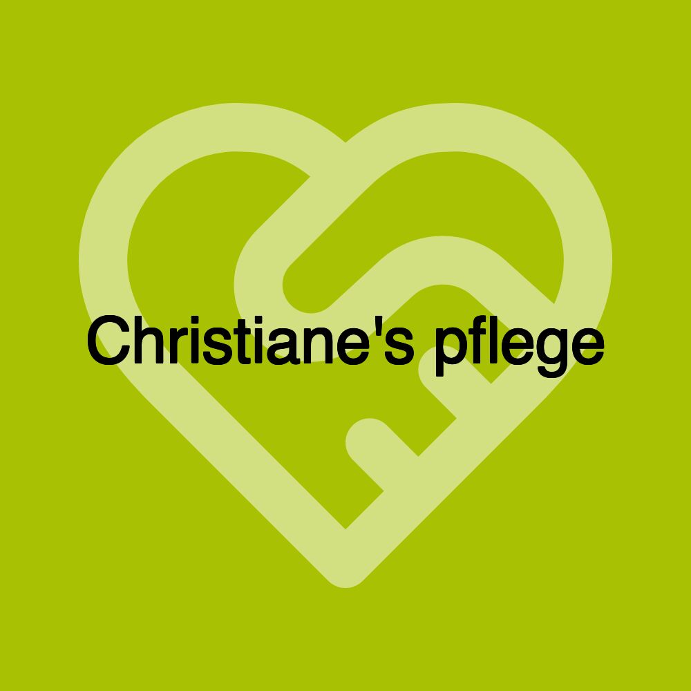 Christiane's pflege