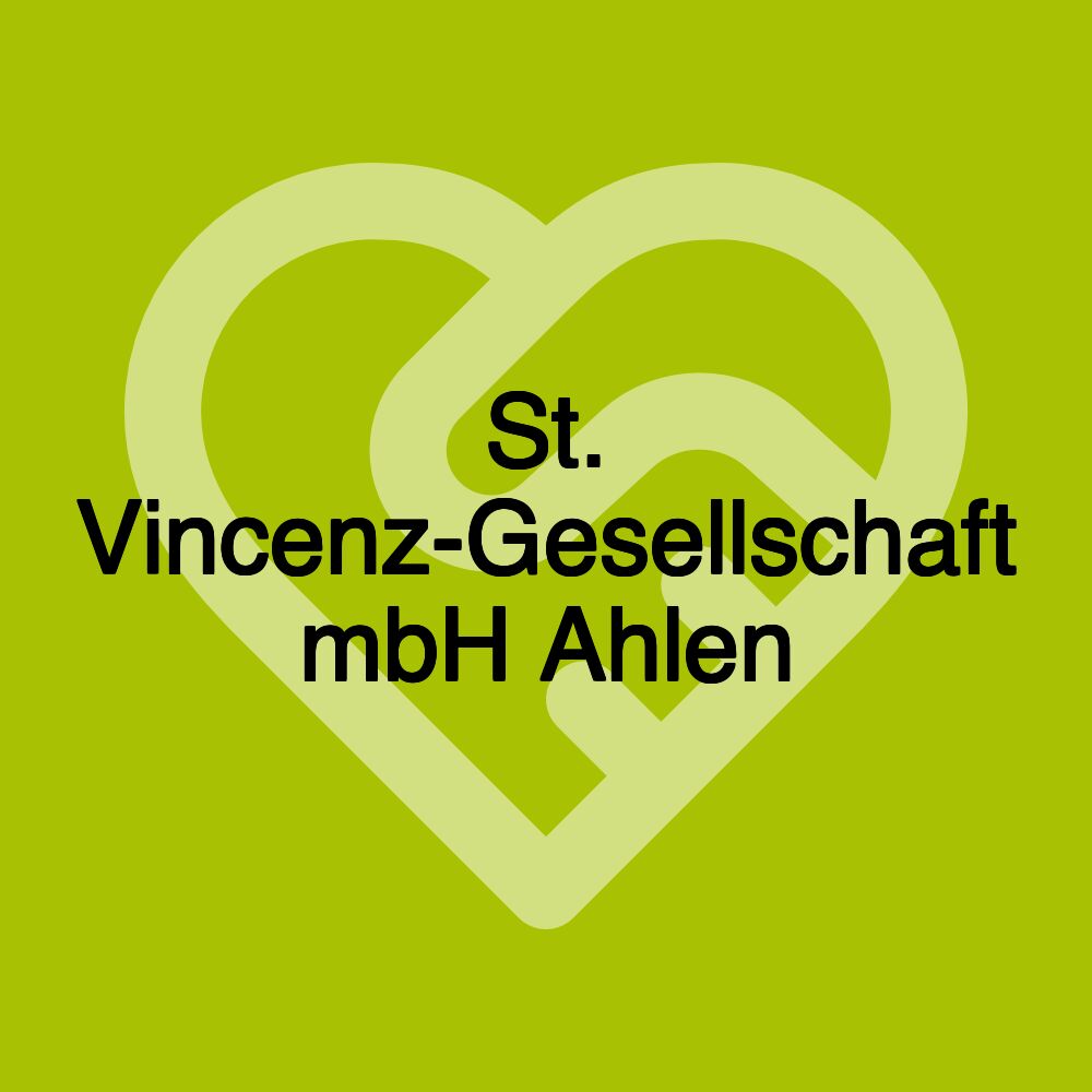 St. Vincenz-Gesellschaft mbH Ahlen