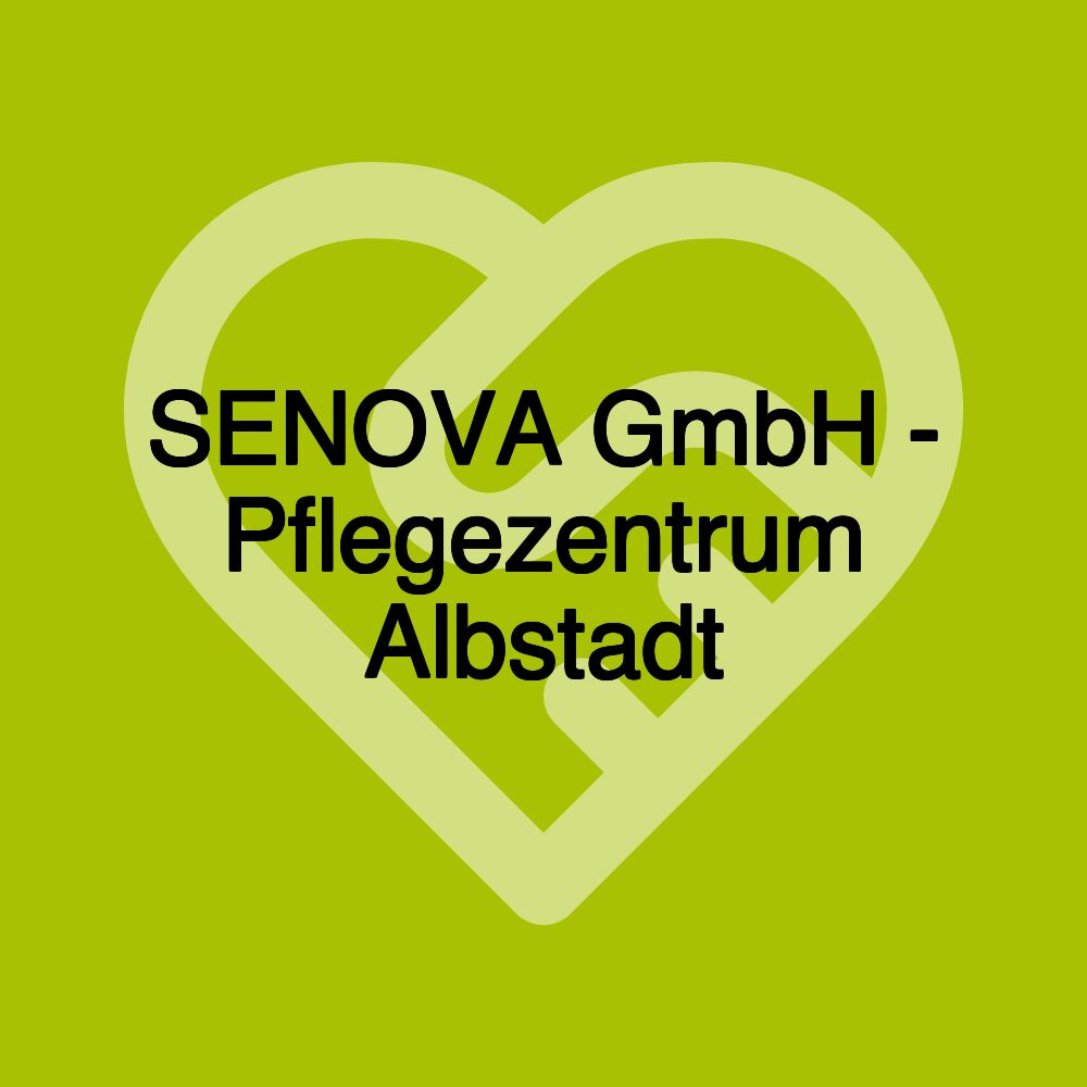 SENOVA GmbH - Pflegezentrum Albstadt