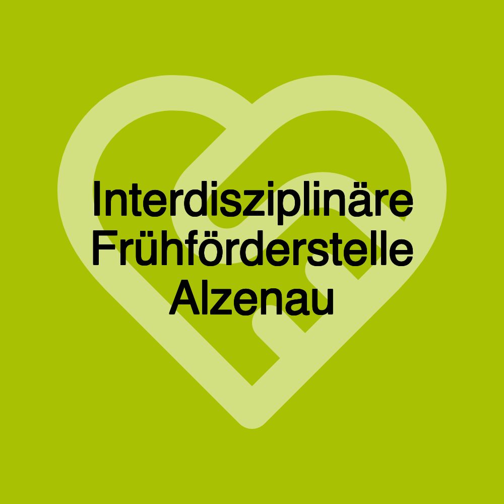 Interdisziplinäre Frühförderstelle Alzenau