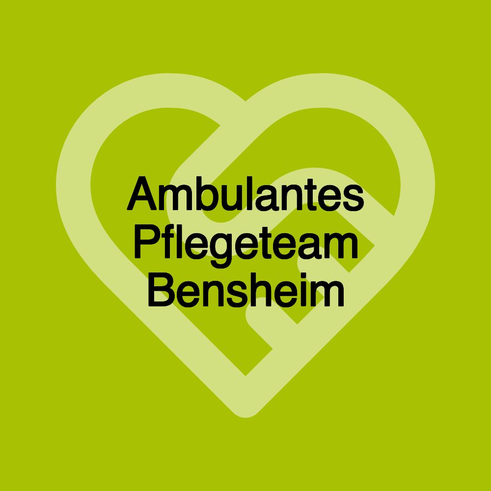 Ambulantes Pflegeteam Bensheim