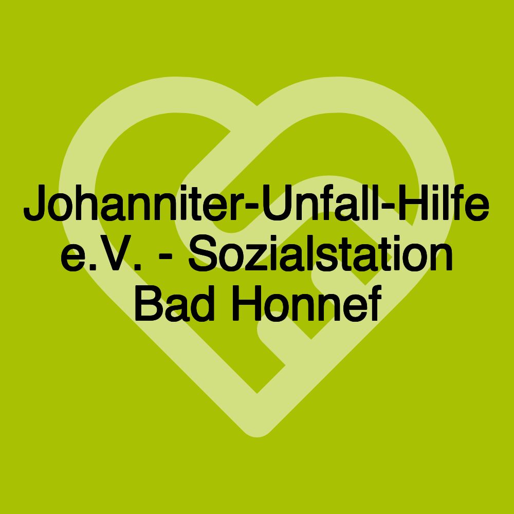 Johanniter-Unfall-Hilfe e.V. - Sozialstation Bad Honnef