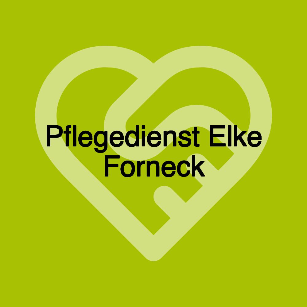 Pflegedienst Elke Forneck