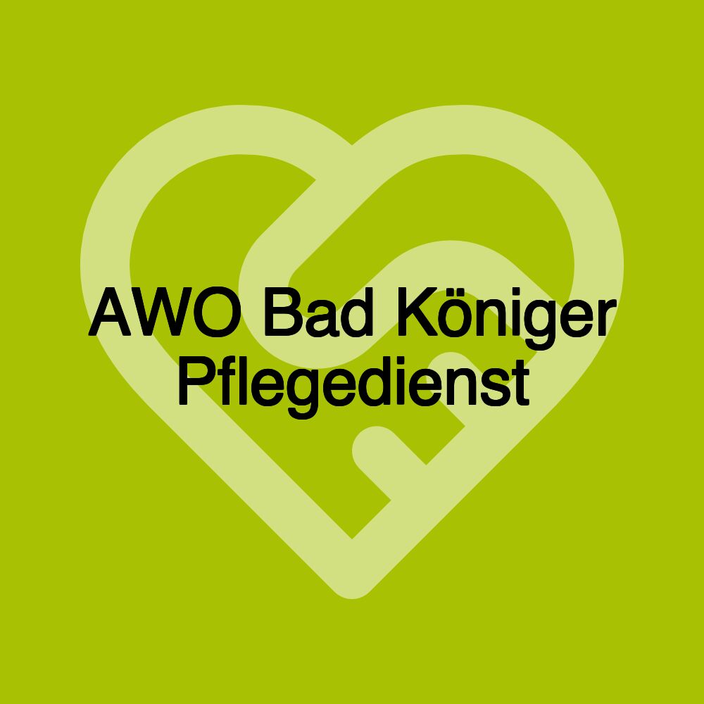 AWO Bad Königer Pflegedienst