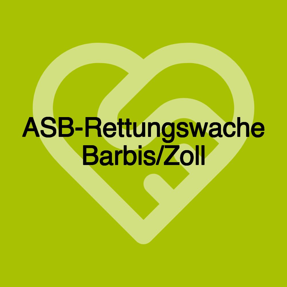 ASB-Rettungswache Barbis/Zoll