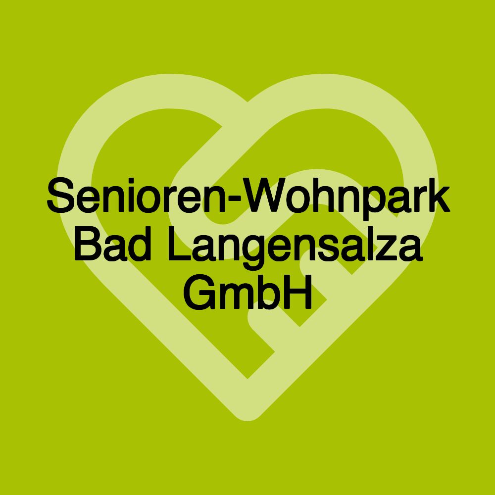 Senioren-Wohnpark Bad Langensalza GmbH