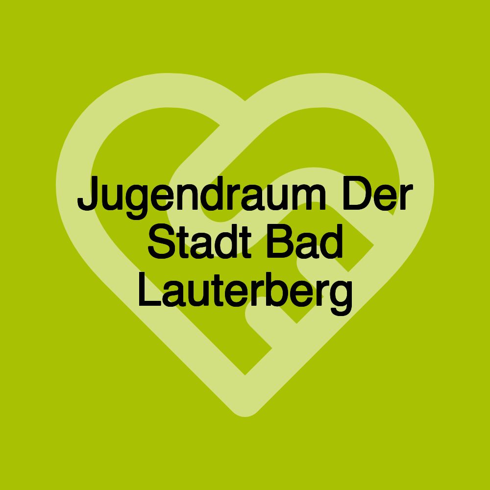 Jugendraum Der Stadt Bad Lauterberg