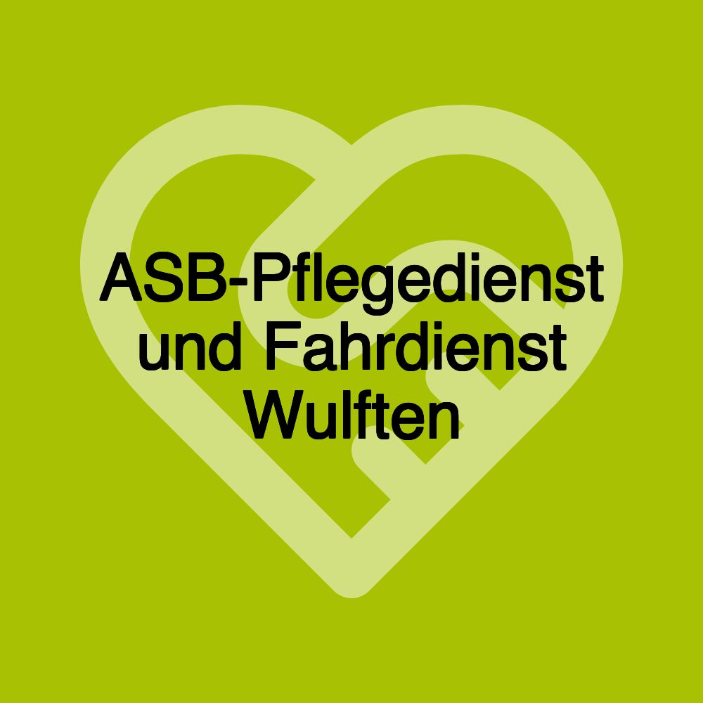 ASB-Pflegedienst und Fahrdienst Wulften