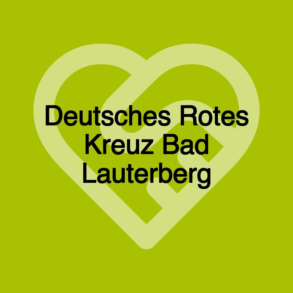 Deutsches Rotes Kreuz Bad Lauterberg